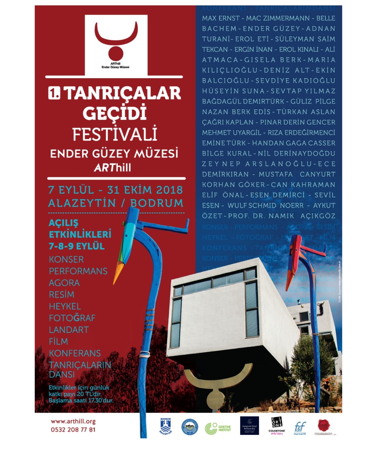 1. Tanrıçalar Festivali Ender Güzey Arthill