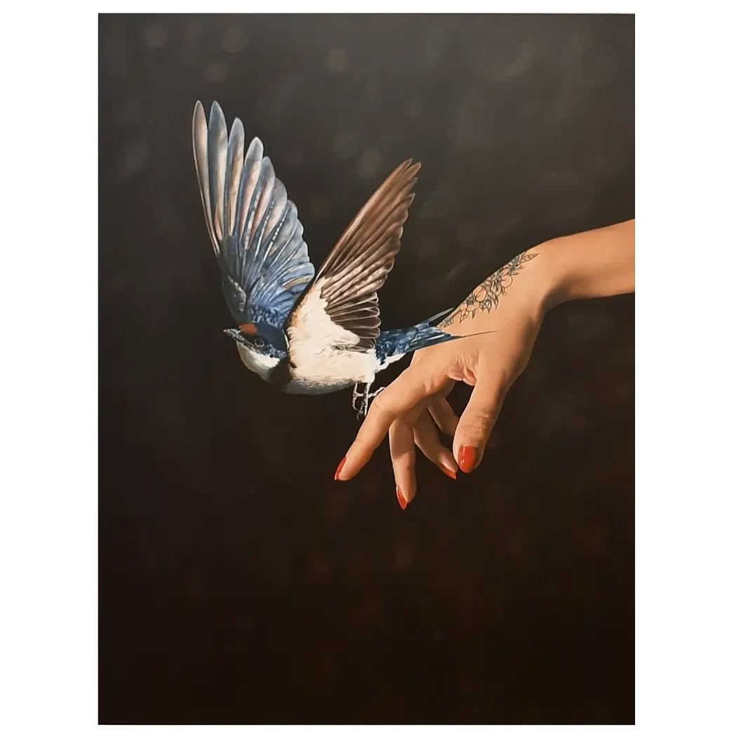 Hand and Bird 1