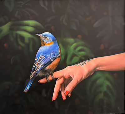 Hand and Bird 2