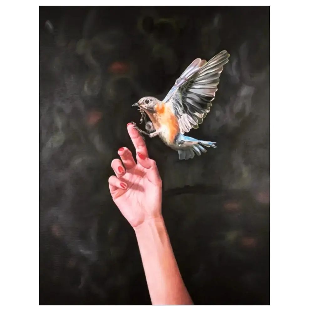 Hand and Bird 3